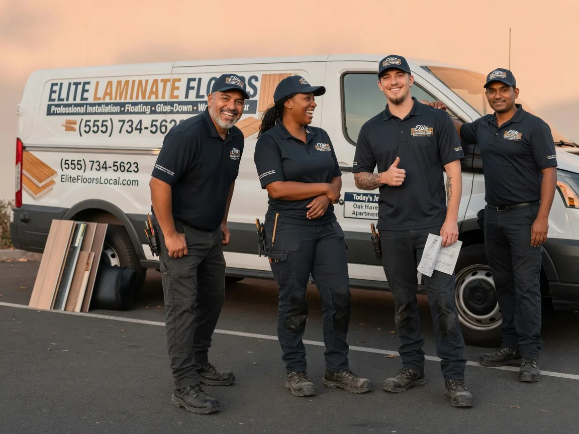Laminate flooring installation company in Belfield, ND